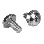 StarTech Screws and Cage Nuts M6 Rack - 20 Pack — miniature 2