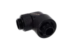 Alphacool Eiszapfen fitting compression - 16/10mm - 90° rotatif G1/4 - Pack de 4 - Noir — miniature 2