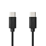 Nedis Câble USB-C vers USB-C 60 W - 1m - Noir — miniature 1