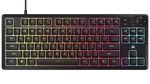 Corsair K55 Core TKL - Membrane - Filaire - RGB - Noir — miniature 1