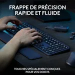 Logitech MX Keys S Noir + Souris sans fil MX Master 3S Noir — miniature 8