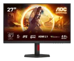 AOC U27G4R - 27" 4K/160Hz ou FHD/320Hz Fast IPS 0.3ms Pivot Compatible G-Sync — miniature 1