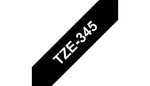 Brother Tape/18mm white on black f P-Touch — miniature 2