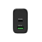 Port Chargeur mural GaN 65W - 2 ports + Câble USB-C 2m — miniature 6