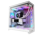 NZXT H9 Flow RGB Blanc - MT/Sans Alim/E-ATX — miniature 11