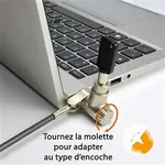 MCL Samar Antivol universel écoresponsable système à clé — miniature 3