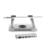 T'nB iClick Support notebook - 6 ports - Gris — miniature 9