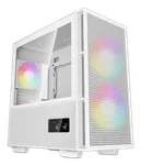 Deepcool CH360 DIGITAL Blanc - GT/Sans Alim/Micro-ATX — miniature 1