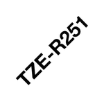 Brother Tape/24mm black on white — miniature 3