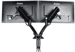 Iiyama DS3002C-B1 Bras pneumatique pour deux moniteurs bureautiques 27" max-Seconde Vie — miniature 9