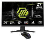 MSI MAG 274QF X24 - 27" QHD 240Hz Fast IPS 0.5ms FreeSync Premium + Souris Forge GM300 — miniature 1
