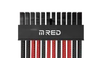 M.RED Kit ext. 7 Câbles tressés Ultimate - Noir Rouge — miniature 2