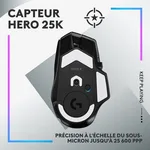 Logitech G502 X Plus - Sans-Fil - RGB - Noir — miniature 12