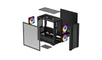 Deepcool CC360 ARGB Noir - mT/Sans Alim/Micor-ATX — miniature 9