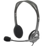 Logitech H111 Stereo - Filaire - Gris — miniature 1