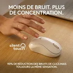 Logitech M240 Silent - Sans-Fil - Blanc — miniature 3