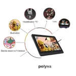 XPPEN Artist Pro 16 Gen 2 MD160QH - 5080LPI 16" Noir — miniature 9