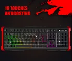 Advance GTA 240 - Membrane - Filaire - RGB - Noir — miniature 2