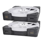 Thermaltake SWAFAN EX12 ARGB Noir - 120mm - Pack de 3 - Magnetic Quick — miniature 3