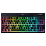 Razer BlackWidow V4 TKL LP - Mécanique (Switch Orange) - Sans-Fil - RGB - Noir — miniature 1
