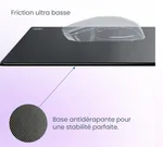 Oniverse Obsidian Logo Tapis en verre - S/Noir — miniature 5