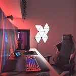 Nanoleaf Shapes Black Triangles Pack Expansion - 3 pièces — miniature 3