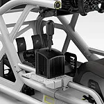 Fanatec ClubSport Cockpit Shifter Mount - Blanc - Gauche