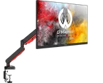 Iiyama Support de bureau pneumatique 1 écran - 17" 30" - LED+USB - DSG3001C-R1 — miniature 4