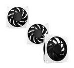 Alphacool Apex Stealth Metal 120mm - 2000rpm Blanc Pack de 3 — miniature 1