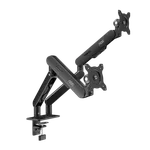 AOC Double Bras à ressort mécanique à gaz de 27" à 34" VESA 100x100 Max — miniature 4