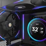 NZXT F140X RGB - 140mm - Noir — miniature 5