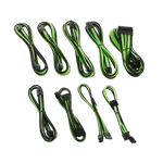 CableMod Cable Kit C-Series PRO ModMesh Black/Light Green Corsair - CM-PCSR-FKIT-NKKLG-R — miniature 2