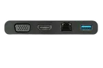StarTech USB C Adapter - HDMI & VGA - 1xA - GbE — miniature 3