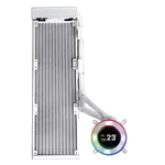 Lian-Li Hydroshift II LCD-C 360 Fanless ARGB Blanc — miniature 2