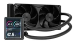Corsair NAUTILUS II 240 RS LCD - 240mm - Noir — miniature 1