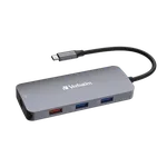 Verbatim USB-C Pro Multiport Hub 9 Port CMH-09 — miniature 4