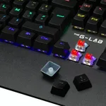 The G-LAB Keyz Carbon EX - Mécanique - Filaire - RGB - Noir-Seconde Vie — miniature 3