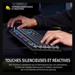 Corsair Skiff 100 Plus - Membrane - Filaire - RGB - Noir — miniature 3