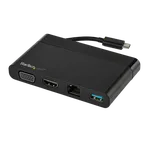 StarTech USB C Adapter - HDMI & VGA - 1xA - GbE — miniature 1