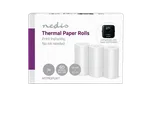 Nedis Rouleaux de papier thermique - MTPR3STWT — miniature 1
