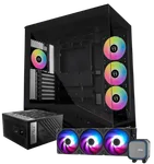 Lian-Li Vector V100 RGB Noir +MPG A1000GS MAG Coreliquid — miniature 1