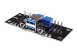 Alphacool Front I/O-Panel avec USB 3.0 pour Rack 1U — miniature 1