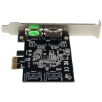 StarTech 2Port PCIe SATA III eSATA Controller — miniature 3