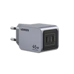 UGREEN Chargeur rapide 2 ports USB-C - 45W - Gris — miniature 2