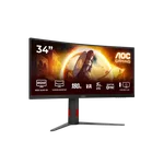 AOC CU34G4 - 34" CURVE UWQHD 180Hz Fast VA 0.5ms Adaptive Sync FreeSync Premium — miniature 2