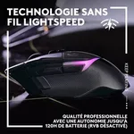 Logitech G502 X Plus - Sans-Fil - RGB - Noir — miniature 11
