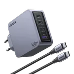 UGREEN Chargeur secteur 160W 4 ports + Câble USB-C - 1,5m — miniature 4