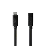 Nedis Câble USB-C 3.2 mâle/femelle - 60W - 1m - Noir — miniature 3