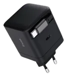 Trust Maxo Chargeur rétractable secteur 65W USB-C + Câble USB-C - 0,67m