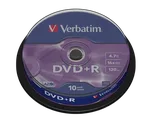 Verbatim DVD+R/4.7GB 16x AdvAZO Spdl 10pk — miniature 1